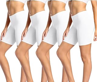 wirarpa Leggings Corti Pantaloncini Sottogonna Donna Cotone