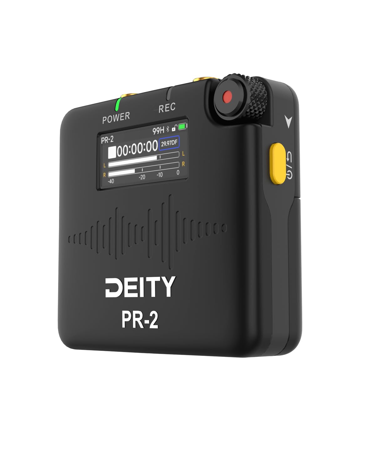 Deity PR-2 Stereo Pocket Recorder,32-Bit Float Pocket Audio Recorder with Lavali