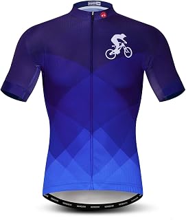 Cycling Jerseys for Men Short Sleeve Breathable Cycling Jerseys for Cycling Bike Riding Quick Dry