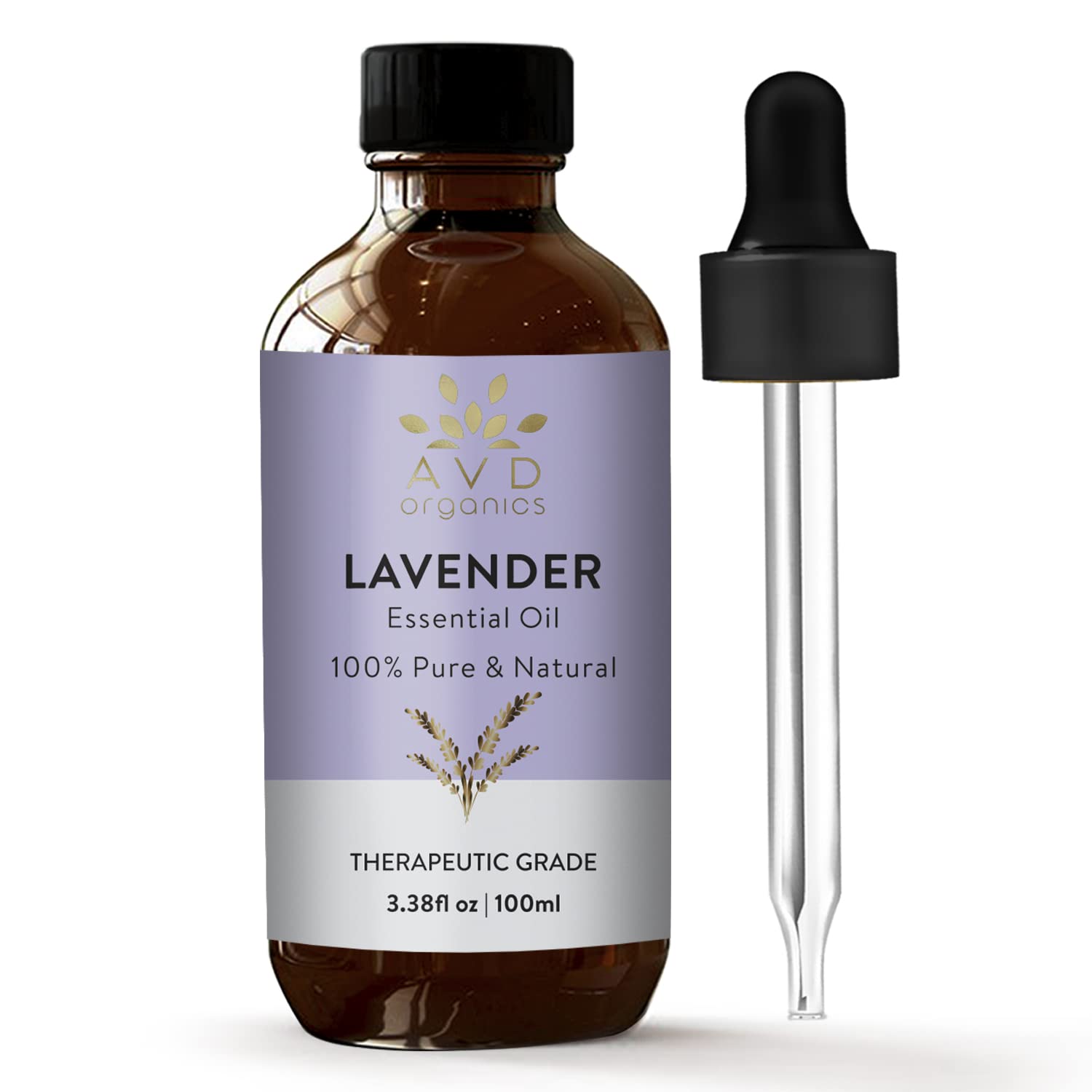 AVD Organics Lavender Essential Oils 100ml | 100% Pure & Natural Lavender Oil Sk
