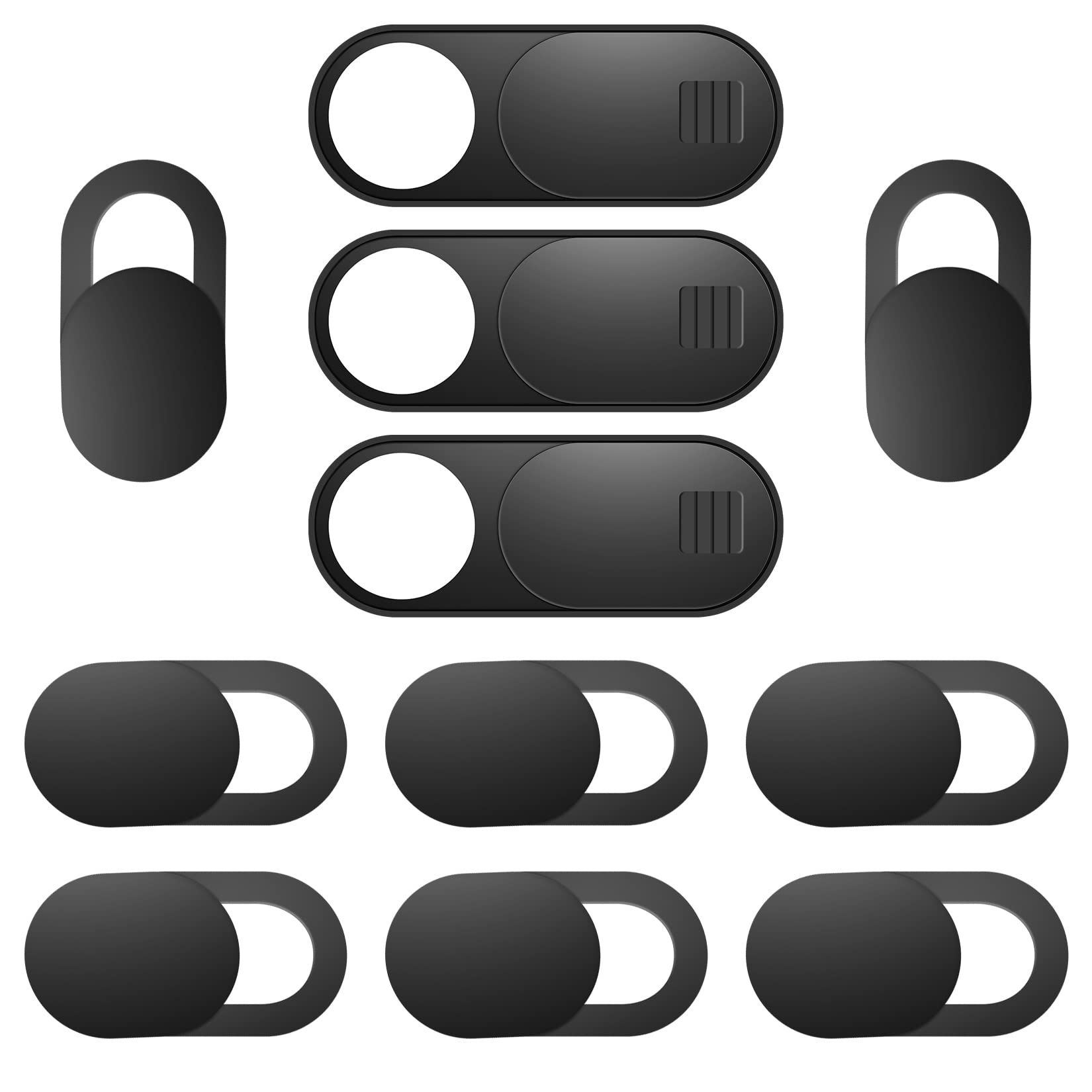 ZUCUCUC Webcam Cover, 11 Pack Laptop Camera Cover Slide, Phone Camera Cover, Ult