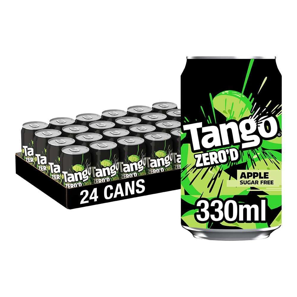Tango Apple Sugar Free | 330ml Can | 24 Pack