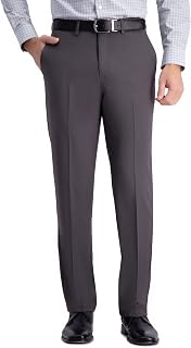 Haggar Men's Straight Fit Premium Comfort Dress Pant