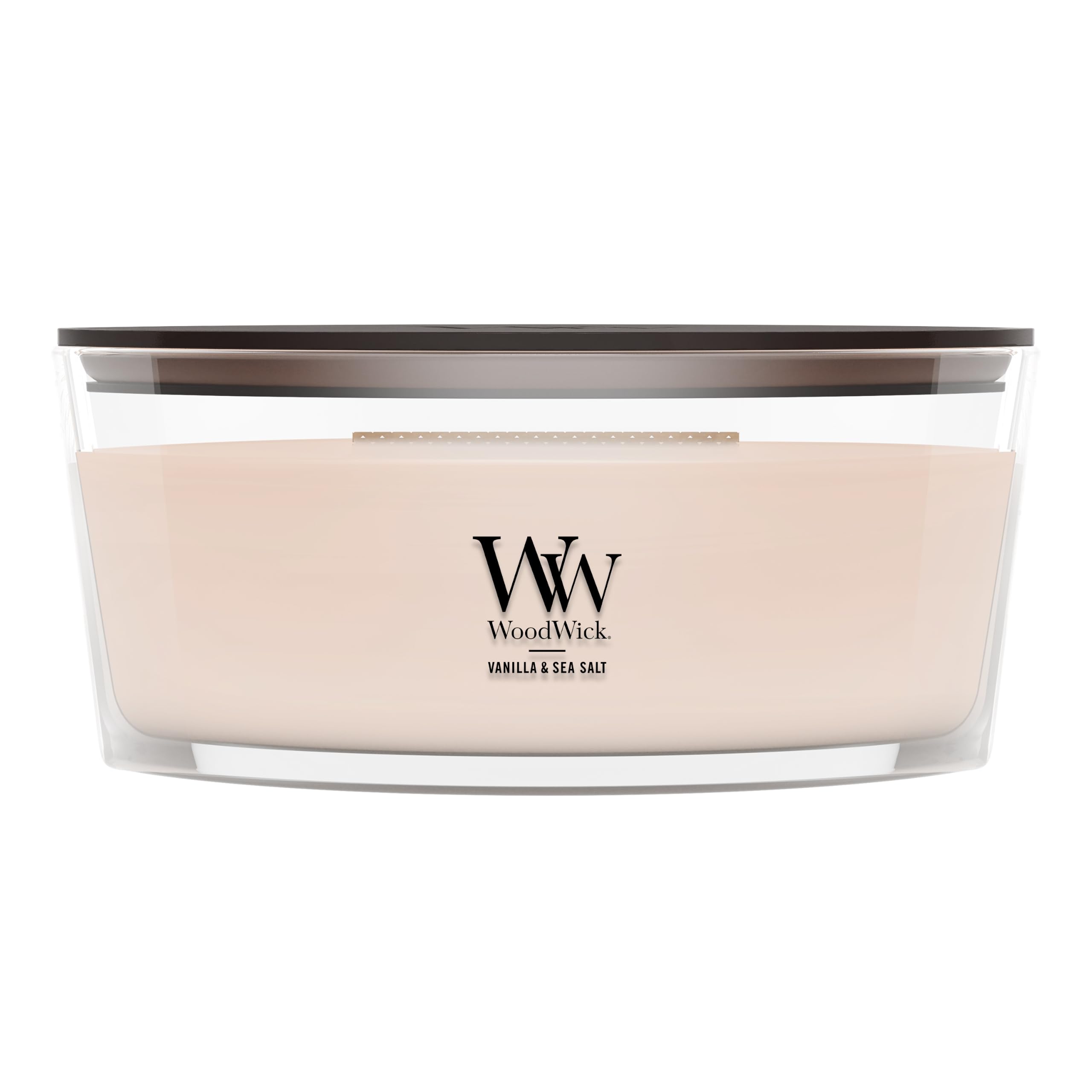 WoodWick ウッドウィック Hearthwick Hasuwick Large Size Vanilla & Sea Salt Vanilla & Sea