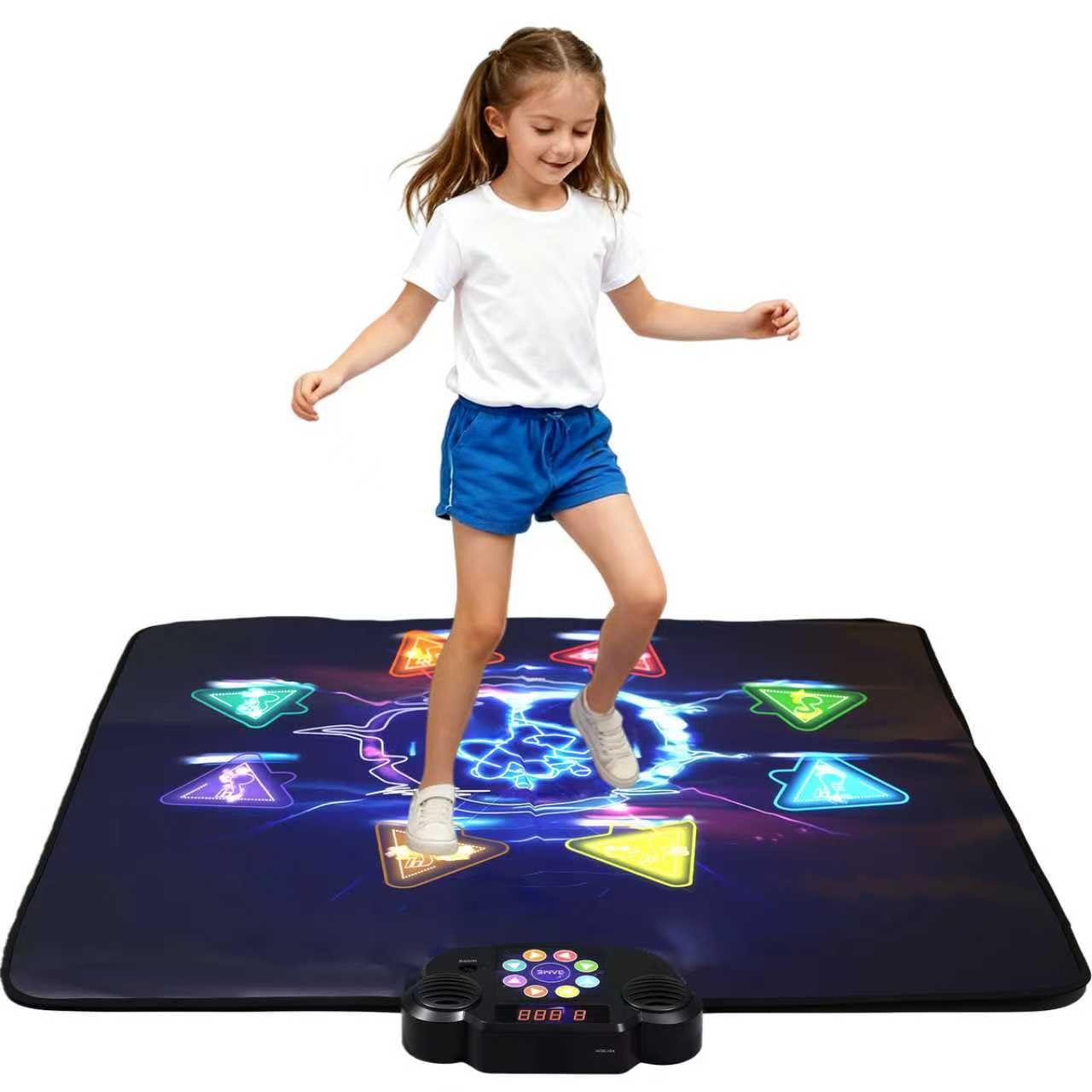 LivelyCove Wireless Bluetooth Dance Mat | Built-in Music 8 Games 3 Levels | Gift