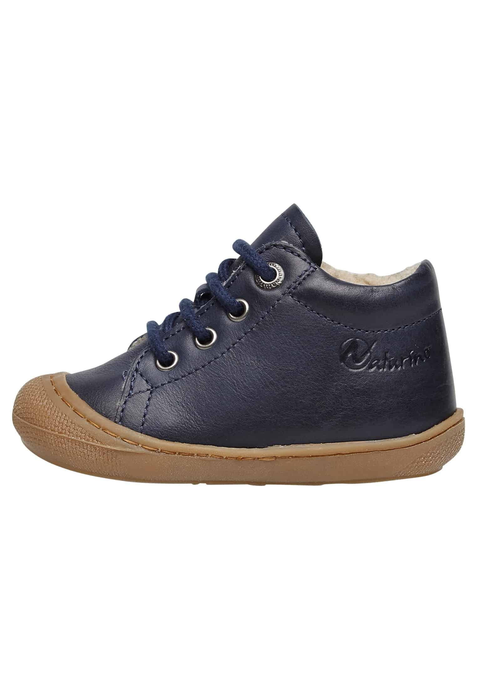 Naturino Cocoon-First-Steps Leather Shoes Blue 21