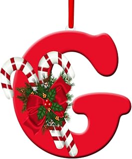 2026 Christmas Tree Hanging Pendant 26 Letters Christmas Tree DIY (G)