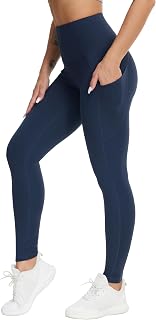 THE GYM PEOPLE Yoga Pants Women High Waist Soft Stretch Tummy Control Workout Athletic Leggings with Pockets