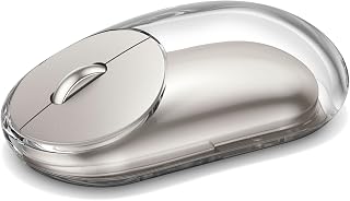 Lenovo 900 Multi-Device Wireless Mouse, Bluetooth 5.3 & 2.4GHz Wireless Connectivity, Connect Up to 3 Devices, Rechargeable USB-C Mouse, Up to 4000 DPI Optical Sensor, Full-Size, Silver