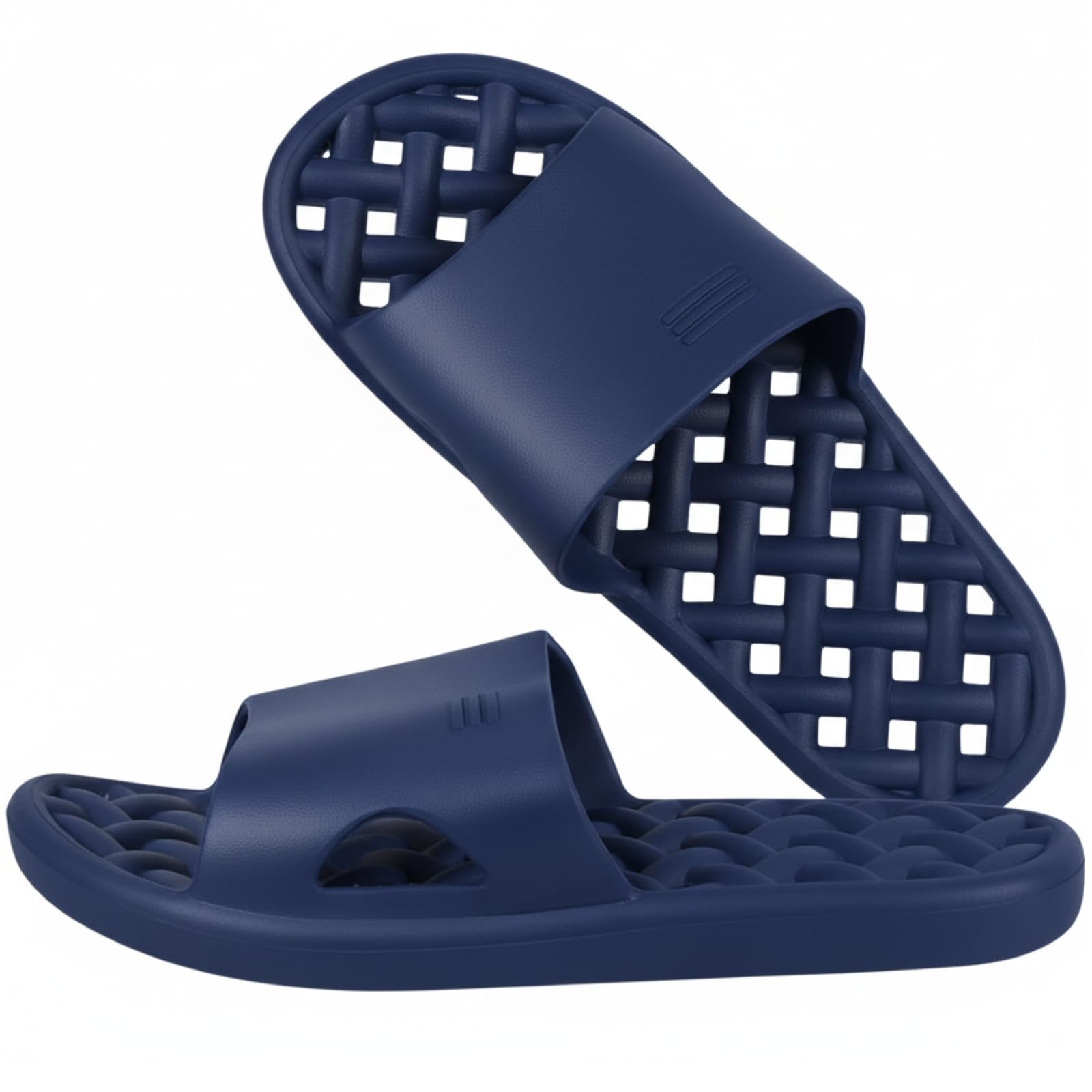 Riimos Veranda Sandals, Perforated, No Shrinkage, PVC, No Water Buildup, Bath Sl