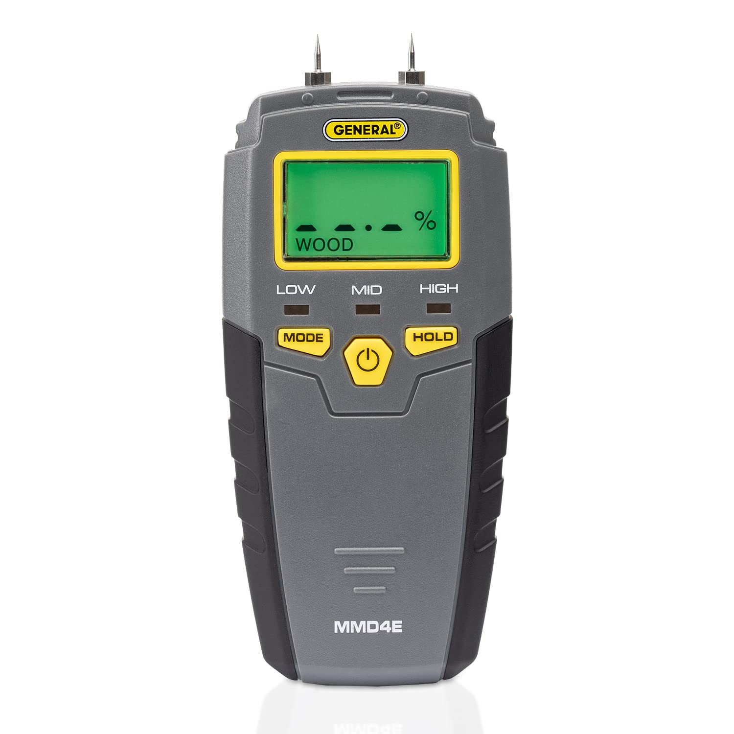 General Tools MMD4E Moisture Meter for Wood, Walls & Water Leak Detection | Pinl