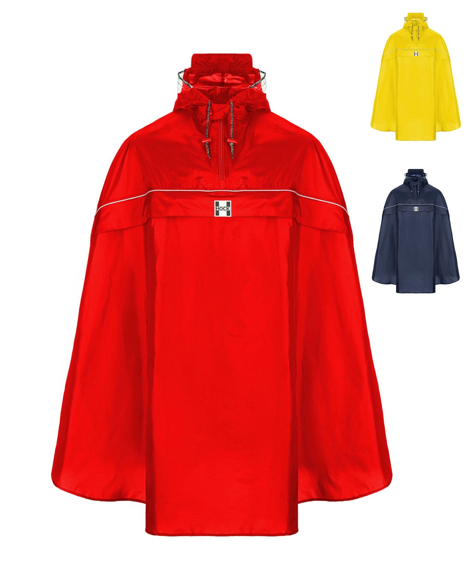 Hock, Bicycle, Rain Poncho with Hood, Including Viewing Window, Bicycle Poncho, 