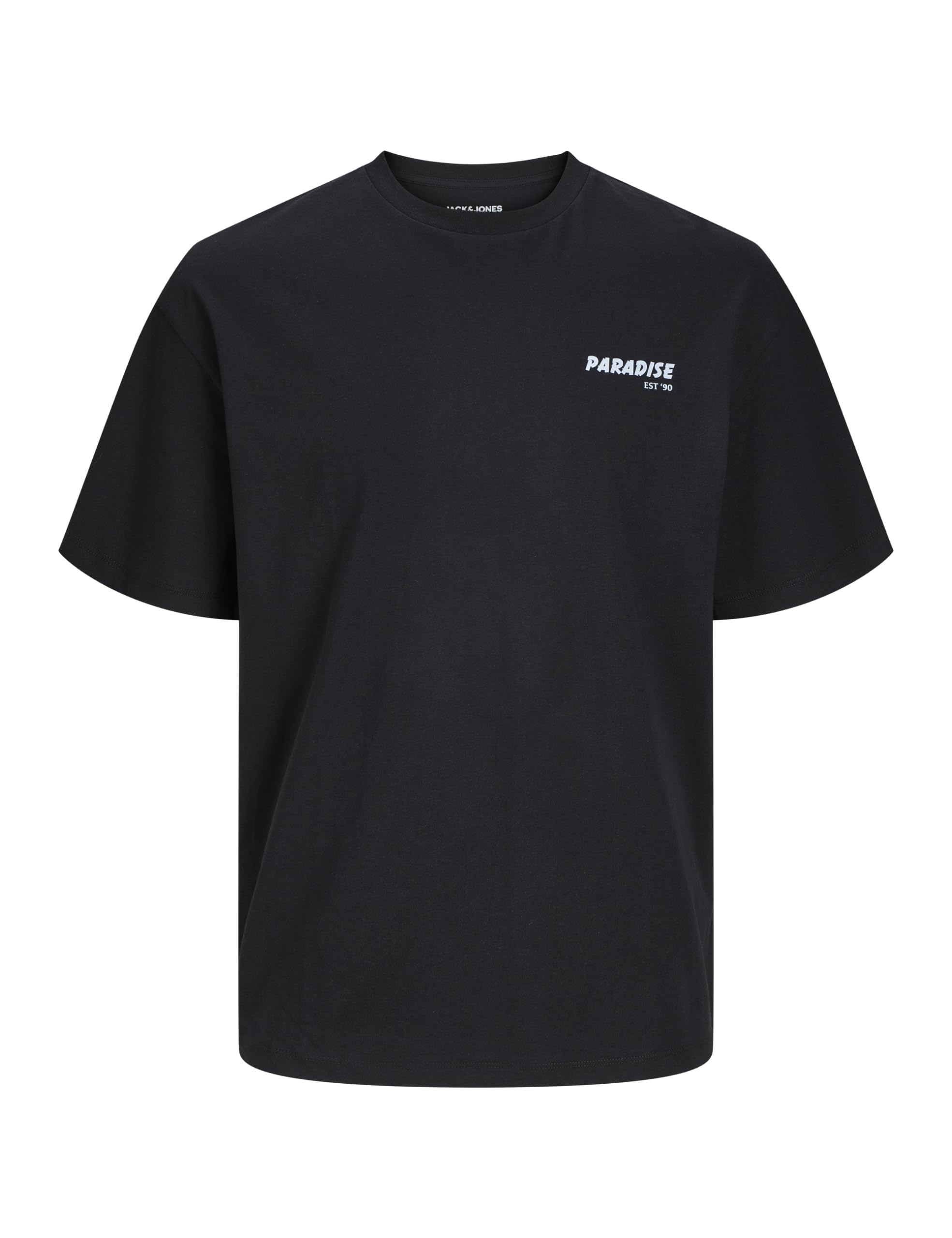 JACK & JONES Printed Tee SS Crew Neck Jjcharge Men's Crew Neck T-Shirt