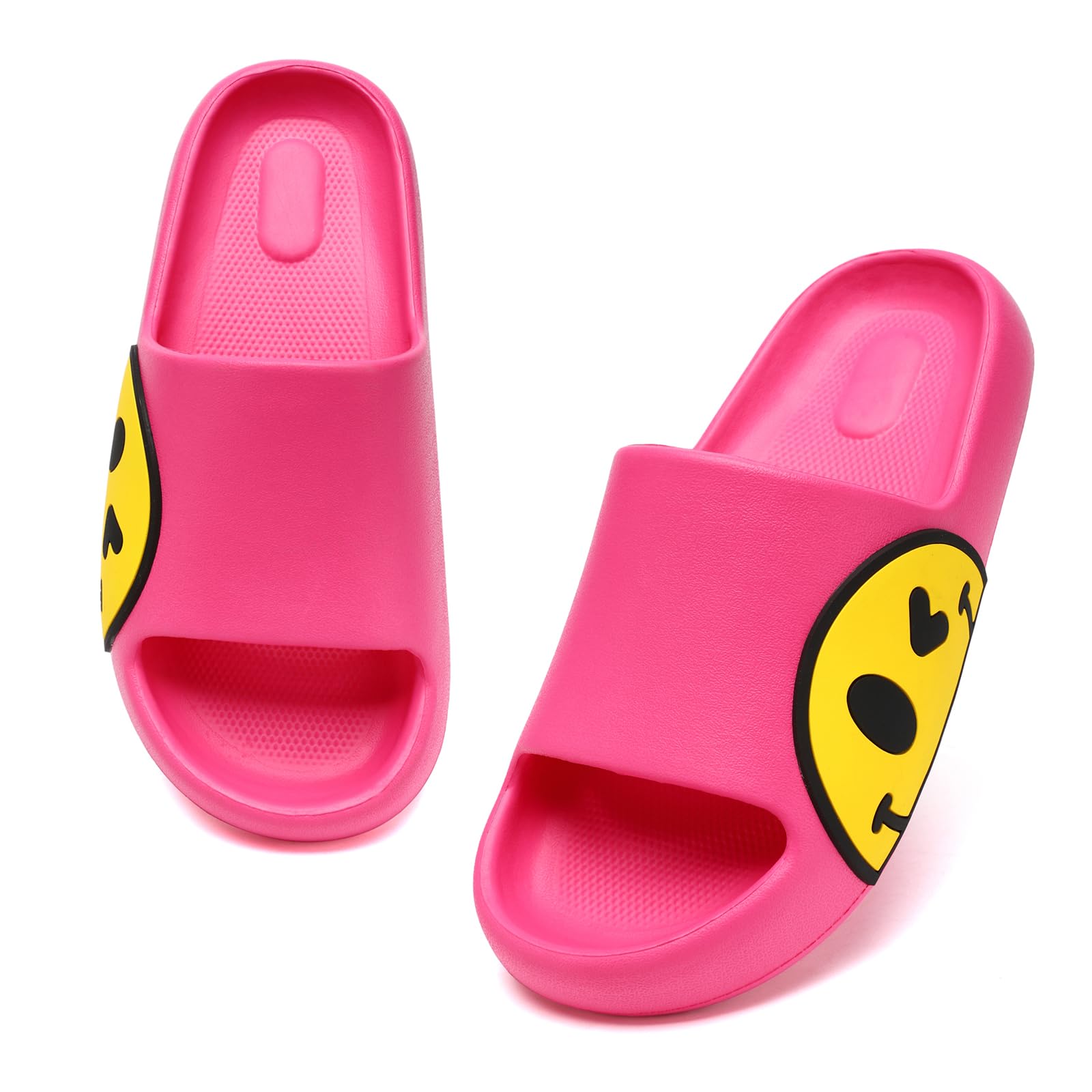 Girls Boys Sandals Slippers Men Women EVA Non-Slip Indoor Outdoor Kids Smiling F