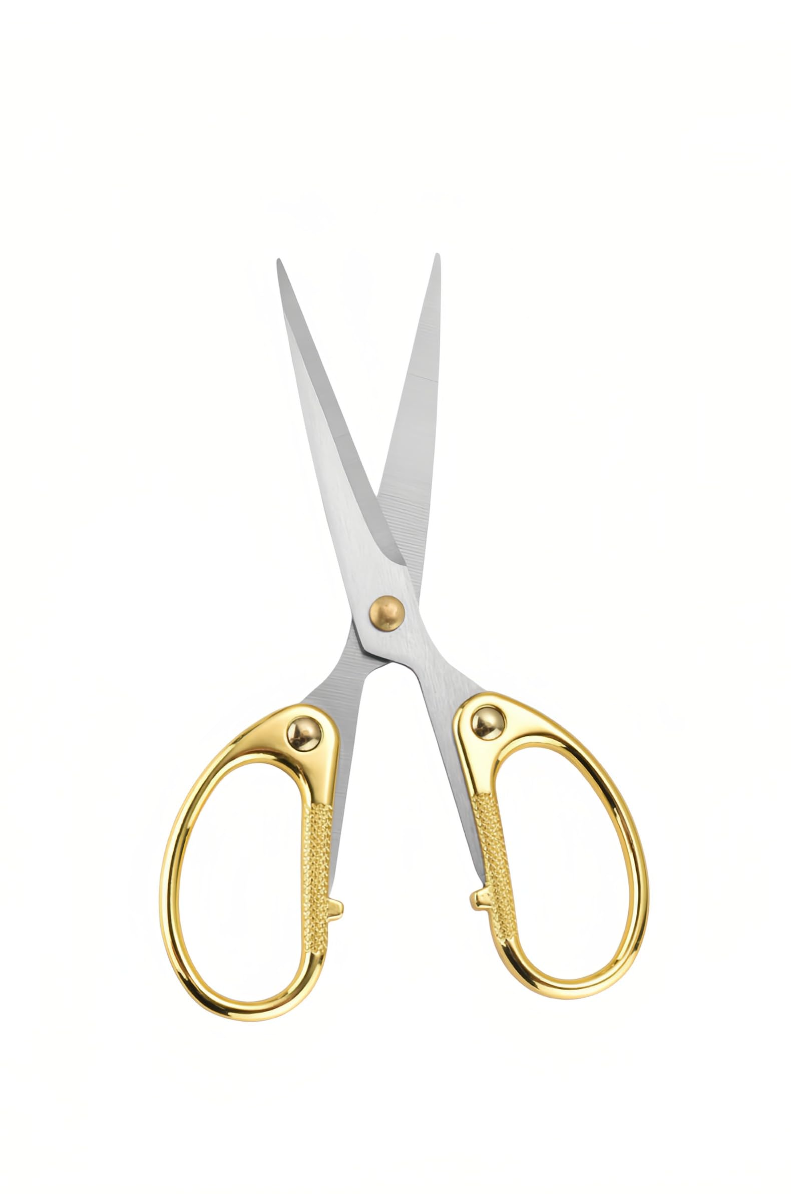 5" Stainless Steel Scissors Sharp Blades - Ambidextrous Comfort Grip Multipurpos