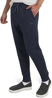 Quiksilver Mens Regular Fit Active Performance Heavyweight Jacquard Mesh and Polar Fleece Jogger PantsSweatpants