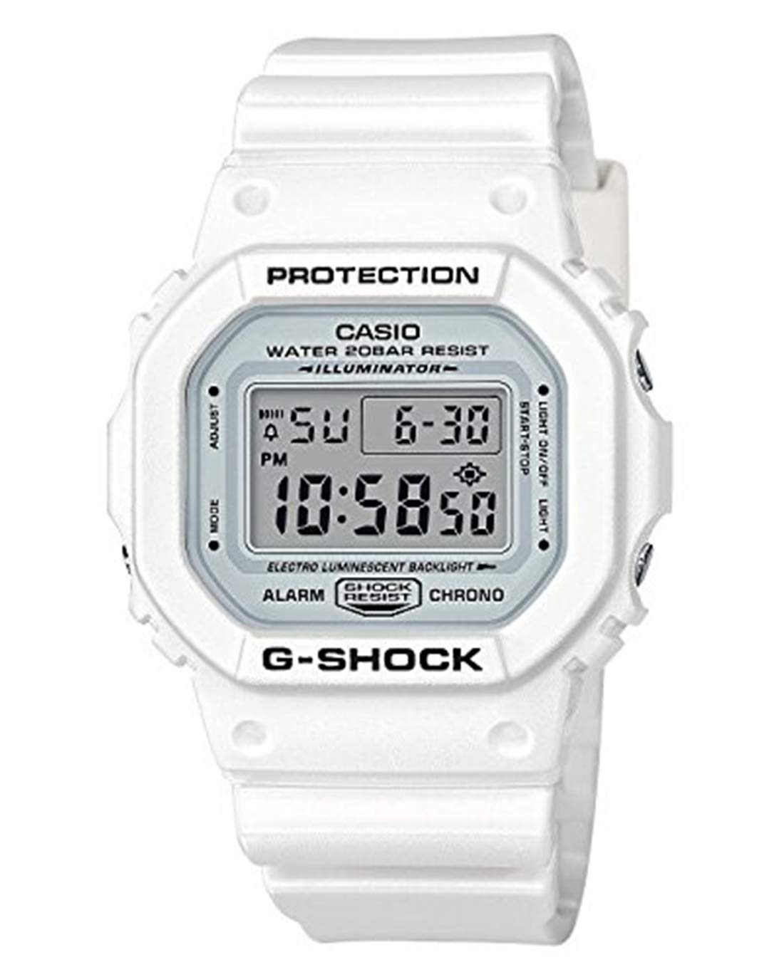 Casio G-Shock Men's Wristwatch DW-5600 [Parallel Import], white