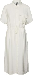 VERO MODA Vmiris S/S Women's Calf Dress Wvn Noos Dress Blouse