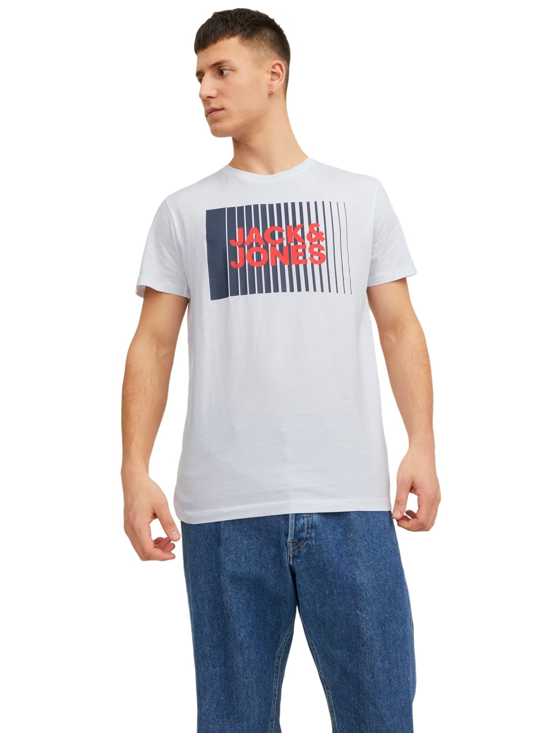JACK & JONES Jjecorp Logo Tee Play SS O-Neck Noos T-Shirt Homme (Lot de 1)