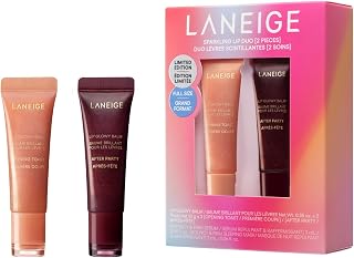 LANEIGE Lip Glowy Balm | Sheer Tinted Lip Treatment Balm Tube | With Shea & Murumuru Butters for Hydrating, Moisturizing, Glossy, Non-Sticky Shine