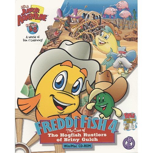 Freddi Fish 4: The Case of the Hogfish Rustlers of Briny Gulch - PC/Mac