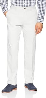 Amazon Essentials Men's Classic Fit Stretch Chino Trousers without Front and Wrinkle Resistant