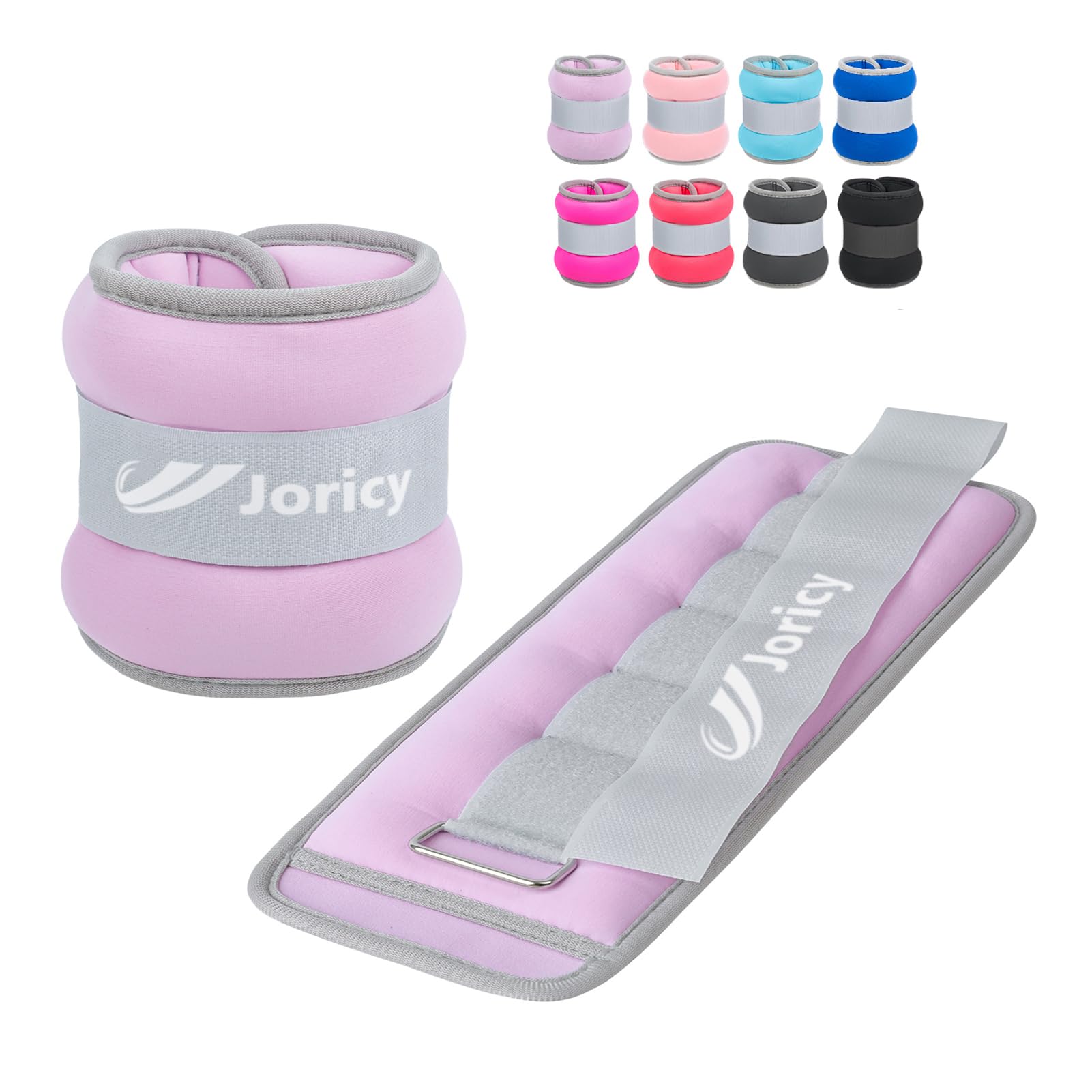 Ankle Weights A Pair of 1/2/3/4/6/8/10/12/20 LBS Wrist Leg Arm Weights for Women