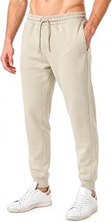 RIPT Men's Fleece Jogging Bottoms – Sweatpants with Drawstring, Tight Bottom and Pockets, Comfortable Jogger for Sports, Gym and Loungewear