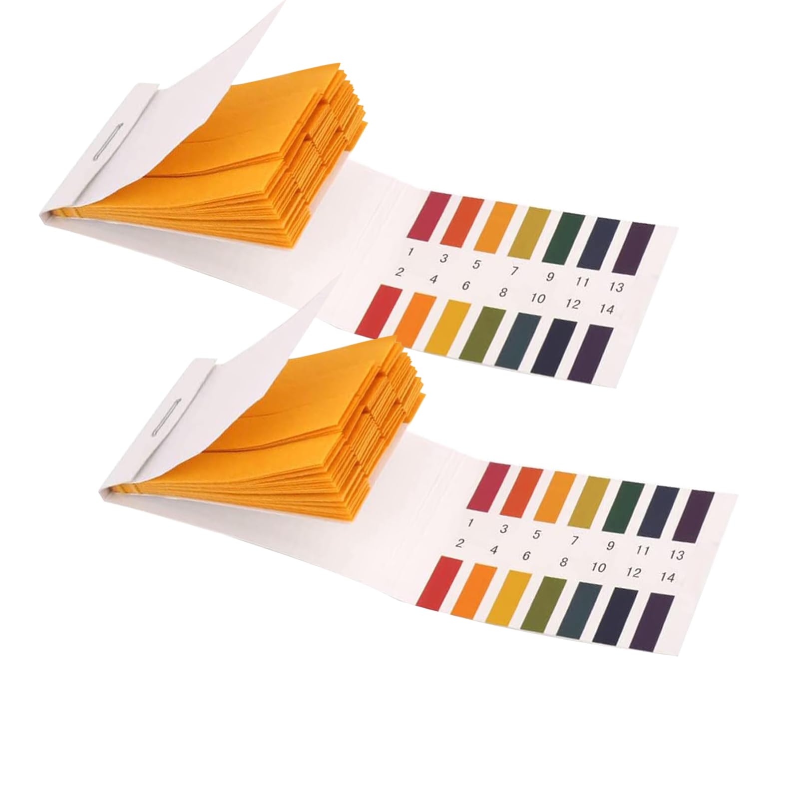 2 Pack pH Test Strips, 160 Strips pH 1-14 Universal Litmus Test Paper | for pH S