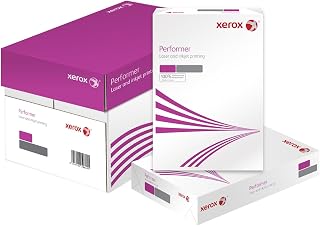 Xerox Performer Multifunction Paper, 80gsm, A4, 1 Carton, 5 Reams, 2500 Sheets, 5 Reams per Carton