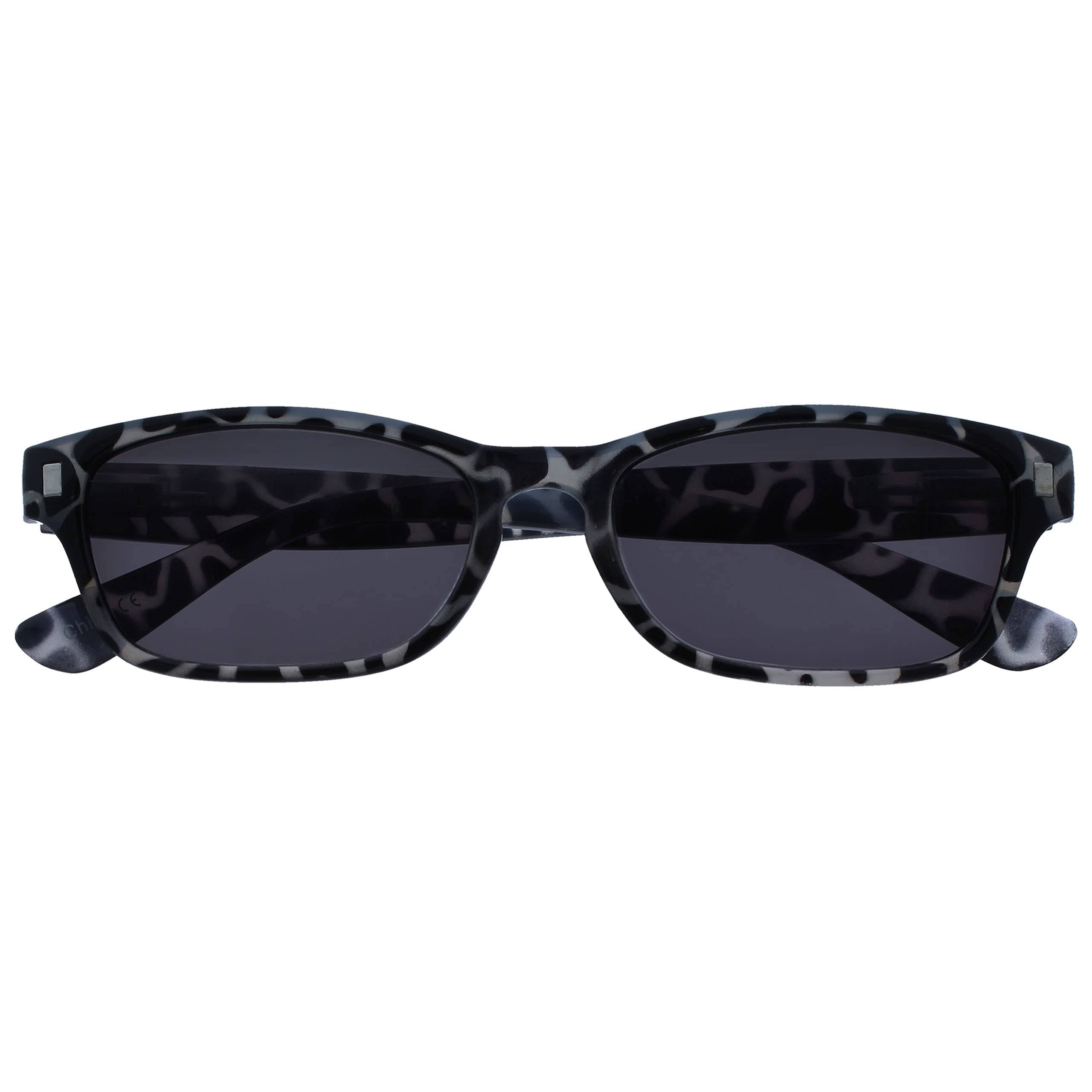 OPULIZE NIX Reading Sunglasses for Women Men - Vintage Rectangular Designer Fram