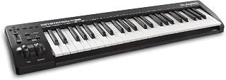 M-AUDIO Keystation 49 MK3 USB MIDI Controller | Synth-Action 49-Key Keyboard, Assignable Controls, Pitch/Mod Wheels, and Bundled DAW Recording Software