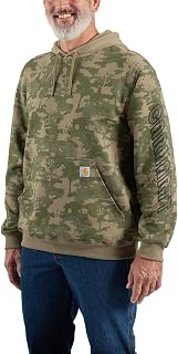 Carhartt Flame-Resistant Force Loose Fit Midweight Hooded Logo Graphic Hoodie Men's Tracksuit Top