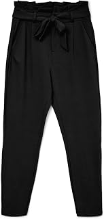Vero Moda Vmeva HR Loose Paperbag Pant Ga Noos Pants for Women