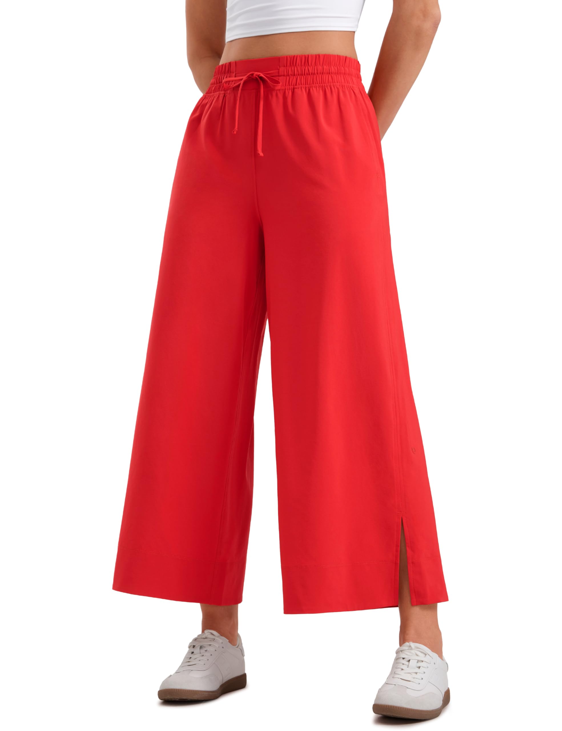 CRZ YOGA 25" Wide Leg Lightweight Cropped Pants