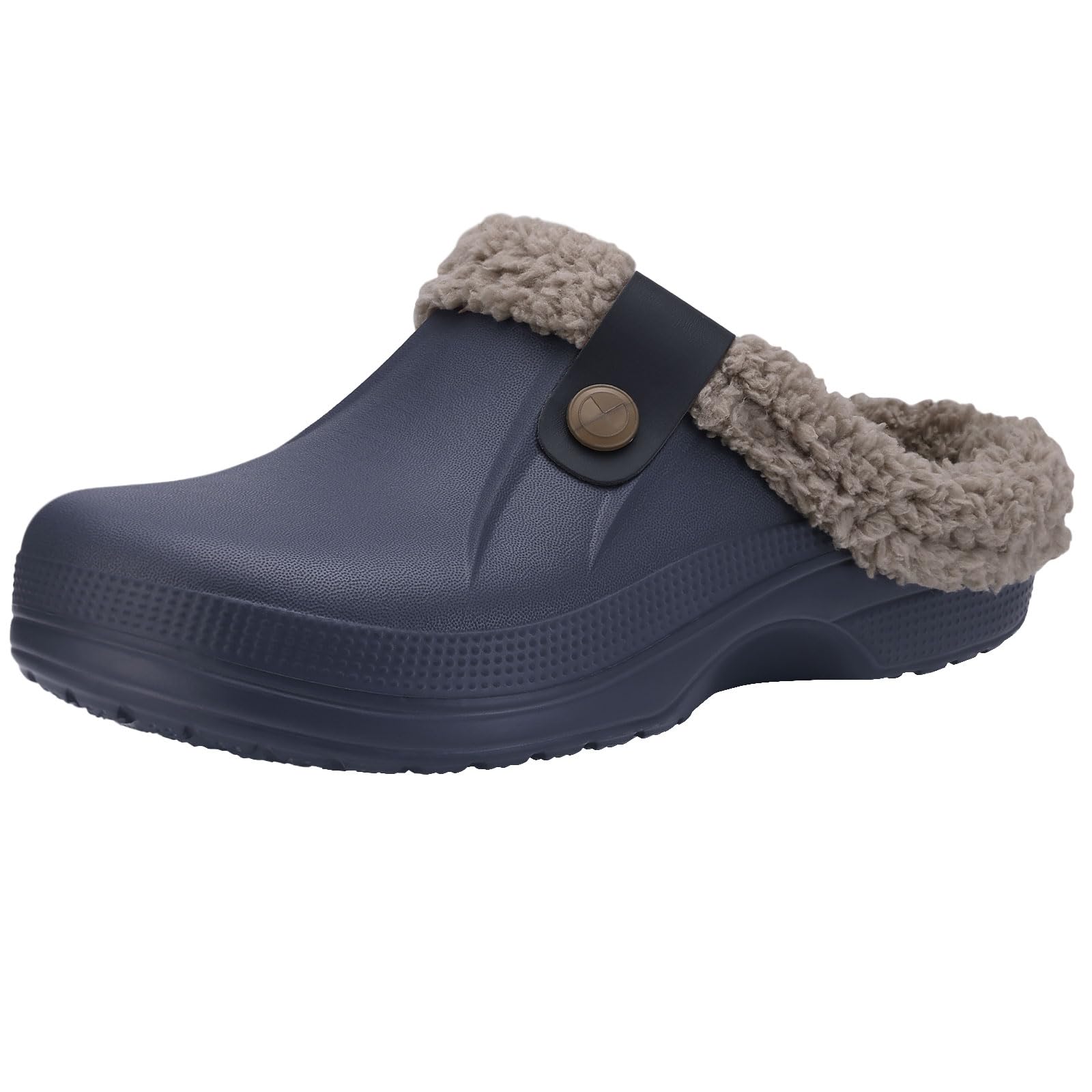 Beslip Women's Classic Waterproof Fur Lined Winter Slippers