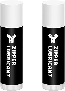 2/4 Pcs Hunting Zipper Wax Sticks, Portable Wax Snap and Zipper Lubricant | Long Lasting Lubrication, Waterproof Anti-Rust Protective Coating, Lube for Hunting Clothes Ice Fishing Tents Blinds