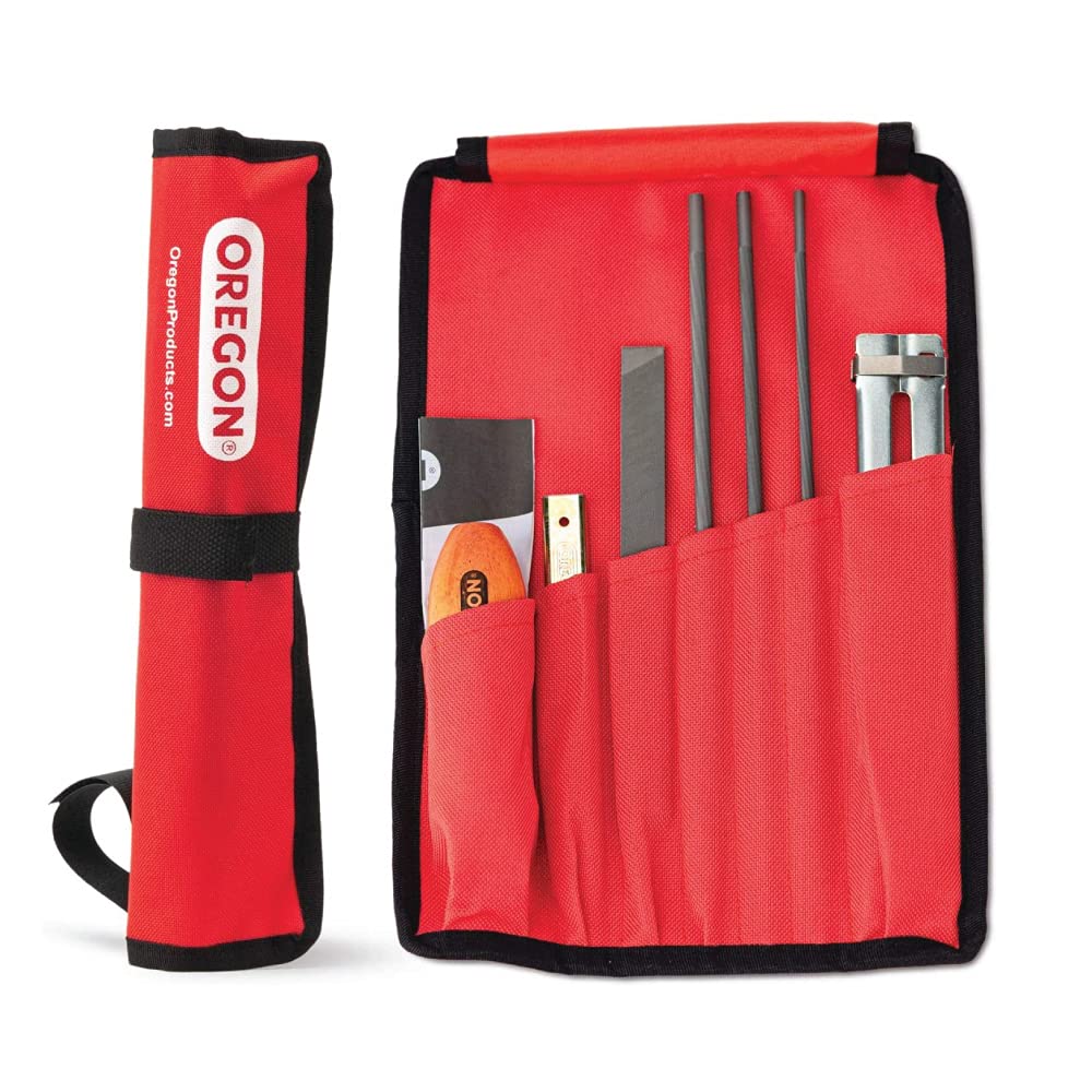 Oregon Universal Chainsaw Field 7 PIece Sharpening Kit | Includes 5/32", 3/16", 