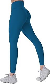 Sunzel Workout-Leggings für Damen, kniebeugenfest, hohe Taille, Yogahose, 4-Wege-Stretch, butterweich