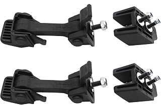 Saihisday 1 Pair Hood Hold Down Latch Replacement for Jeep Wrangler JK 3.8L V6 Gas 2007 2008 2009 2010 2011, Repalce 55395653AF 55395653AD