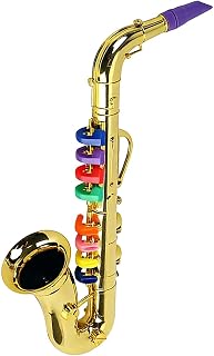Kids Saxophone Saxophone Instrument | Music Toy for Birthday Holiday School Performance Stage Role Playing Talent Show Boys Girls Party