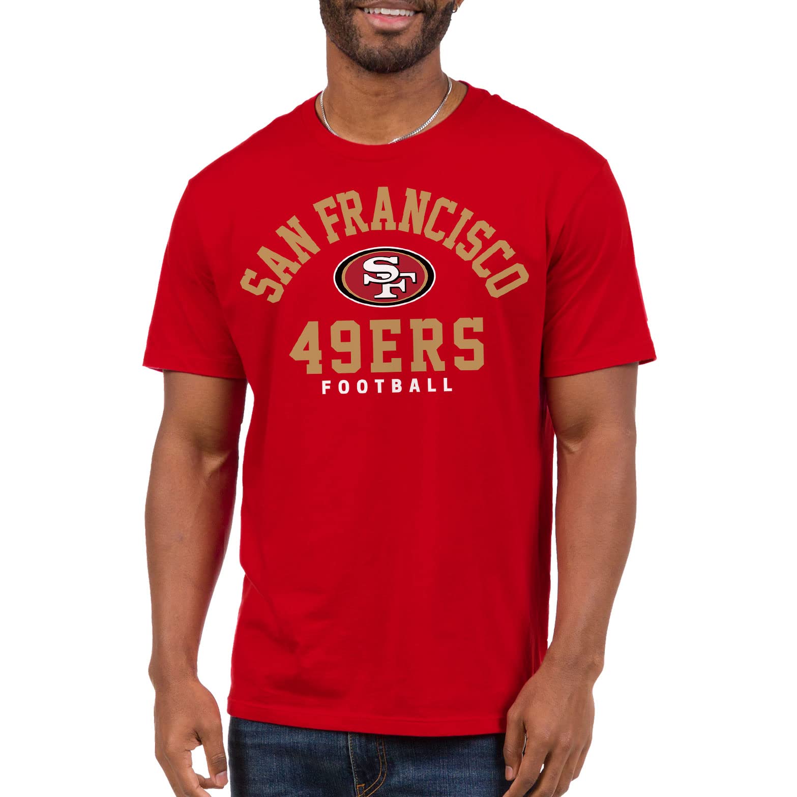 Junk Food NFL Unisex-Adult NFL Classic Team Logo T-Shirt