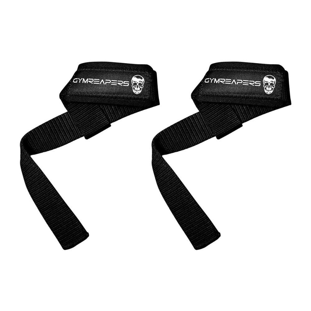 Gymreapers Lifting Wrist Straps for Weightlifting, Bodybuilding, Powerlifting, S