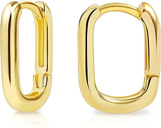 Hoop Earrings for Women Small Silver Gold Plated Huggie Earring Jewelry