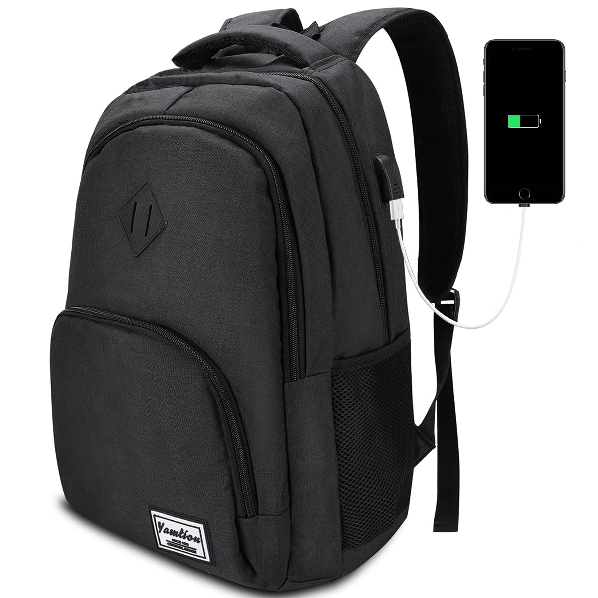 YAMTION School Backpack, Computer Backpack, Laptop Backpack for Teenagers, Stude