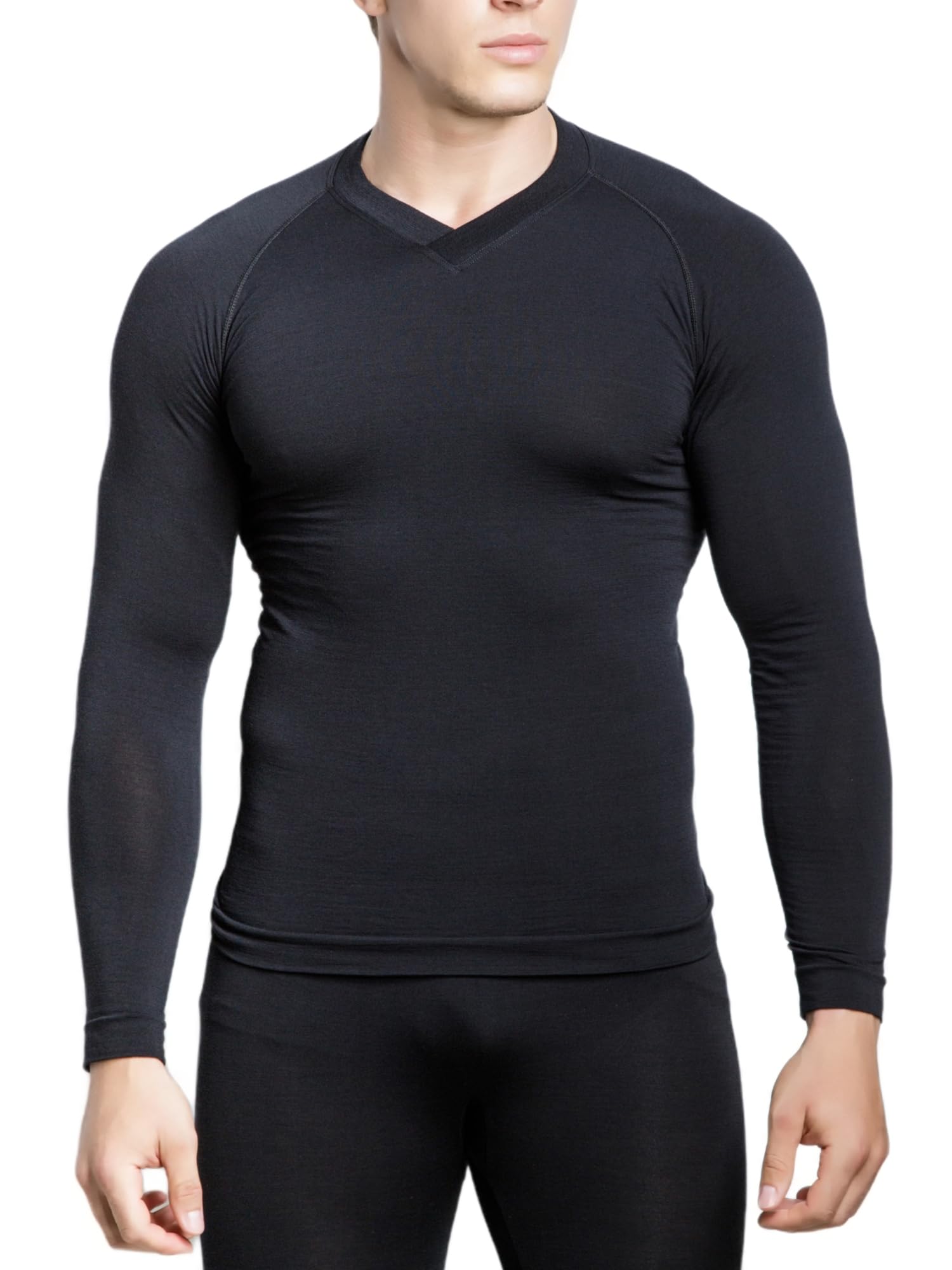 Relaxsan Zero 3020 Men's Long-Sleeved Thermal Shirt with Merino Wool, Made in It