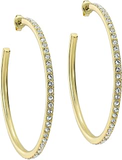 Ted Baker London Claire Large Crystal Hoop Earrings for Women