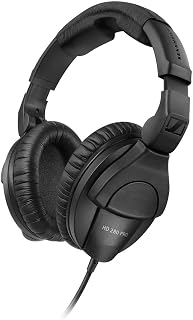 Sennheiser Professional HD 280 PRO Over-Ear Monitoring Headphones, Black