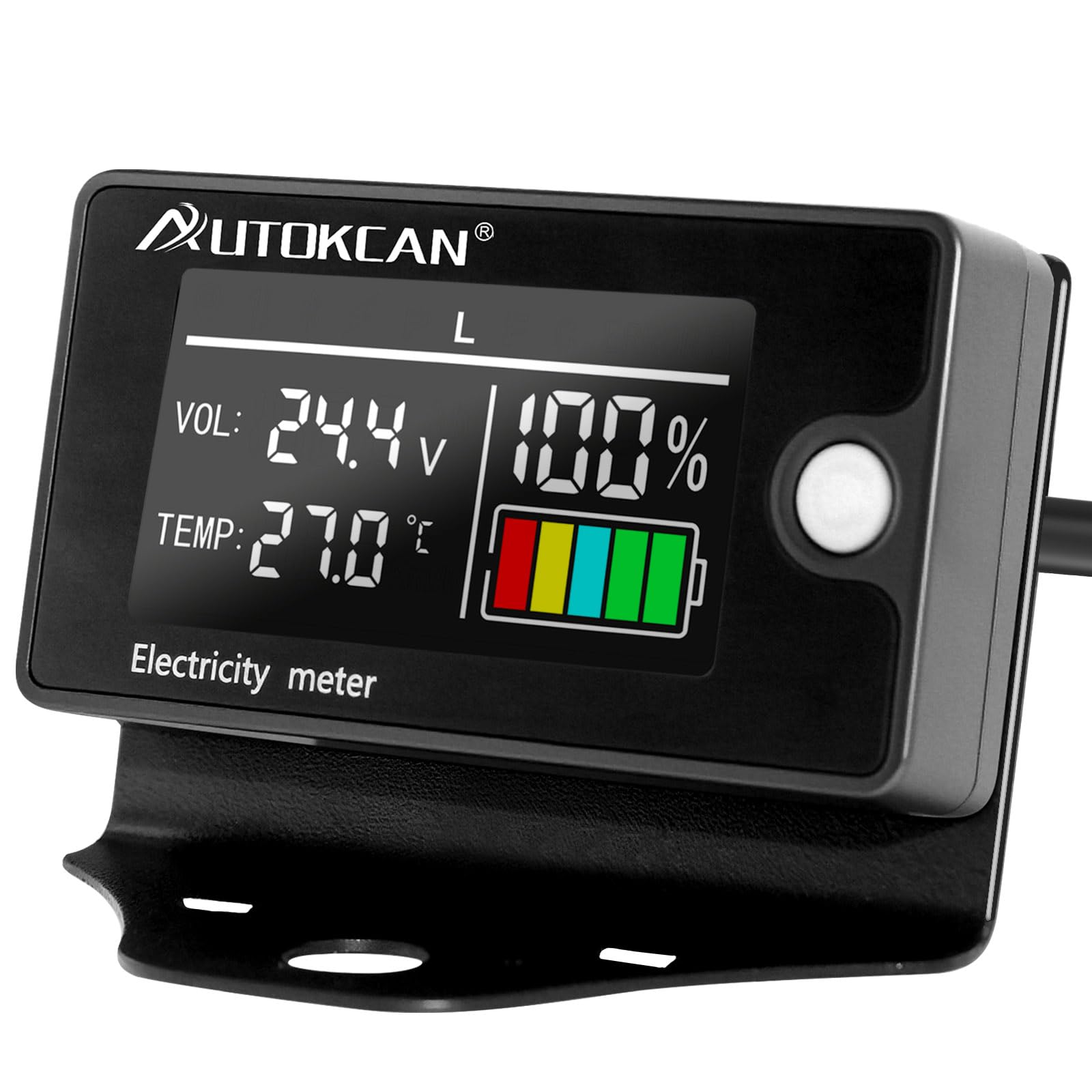 Battery Monitor Golf Cart Battery Meter 12V 24V 48V 60V 72V 84V Digital Multimet