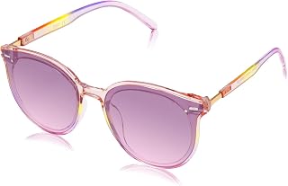 SOJOS Klassisch Retro Runde Sonnenbrille Damen Herren Groß Brille SJ2067